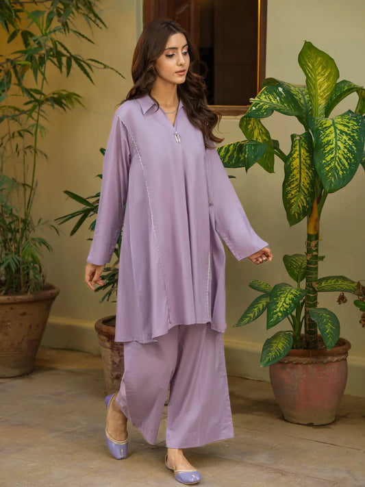 Qalam | Co-Ord | Lilac
