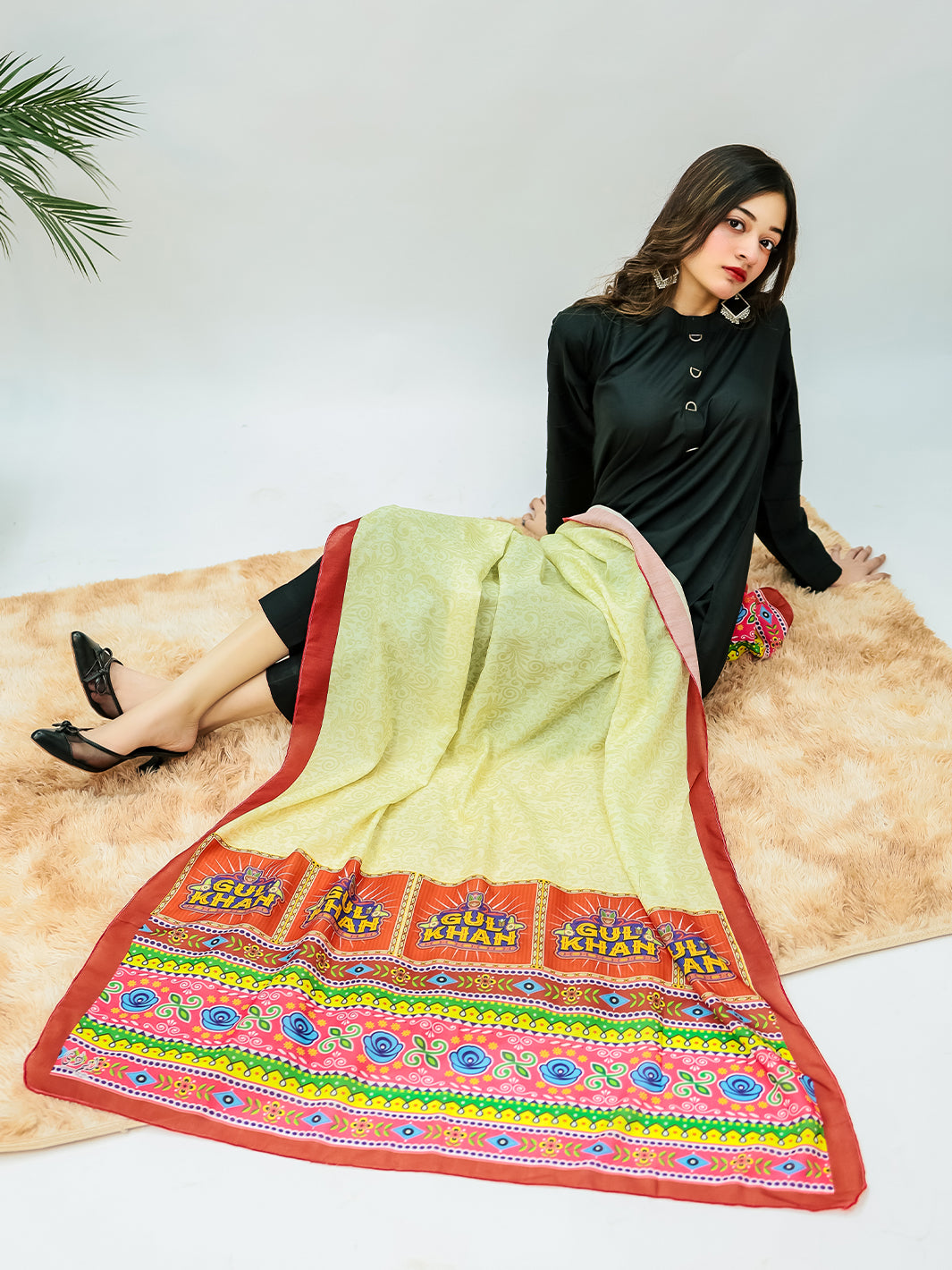 Gul Khan Voile Dupatta