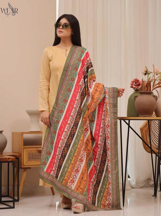 Phool Stripe Dupatta
