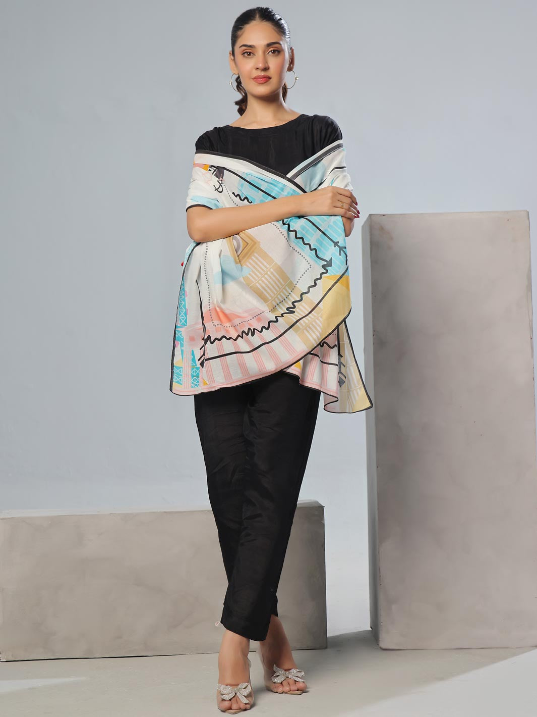 Zindagi Lawn Stole