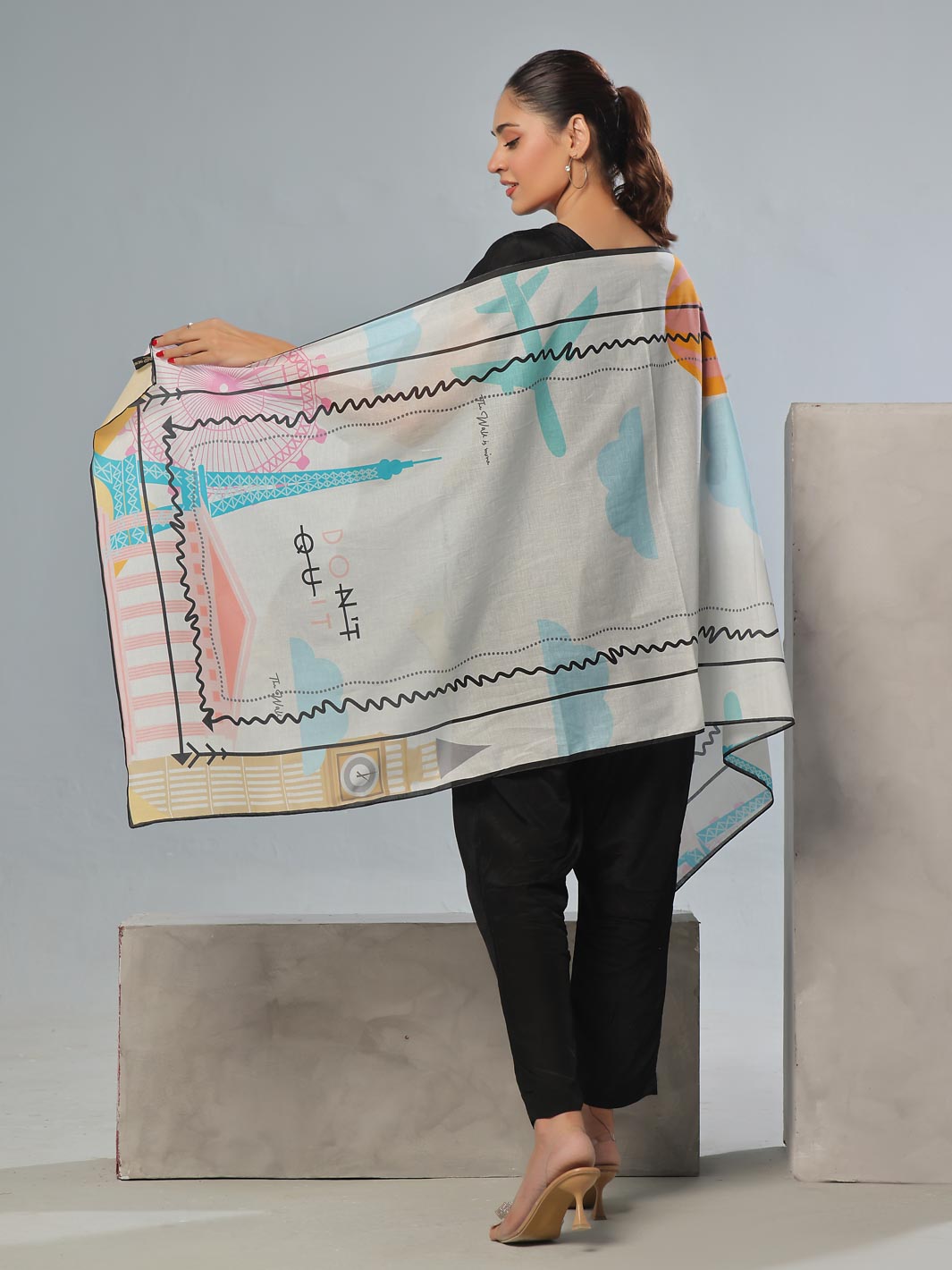 Zindagi Lawn Stole