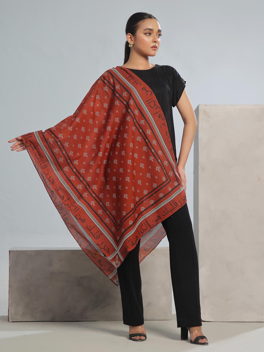 Qalb Lawn Stole