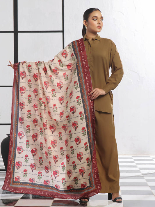 Khudse Voile Dupatta (Skin)