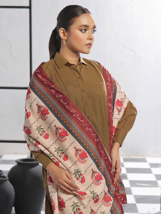 Khudse Voile Dupatta (Skin)