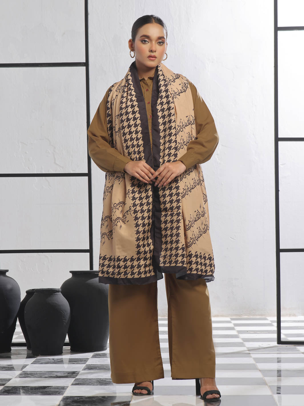 Shaam Voile Dupatta (Beige)