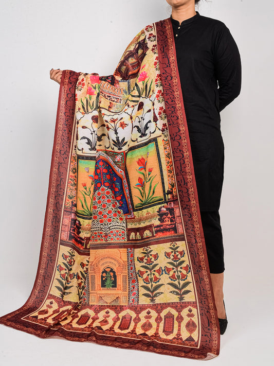 Mughal Art Dupatta