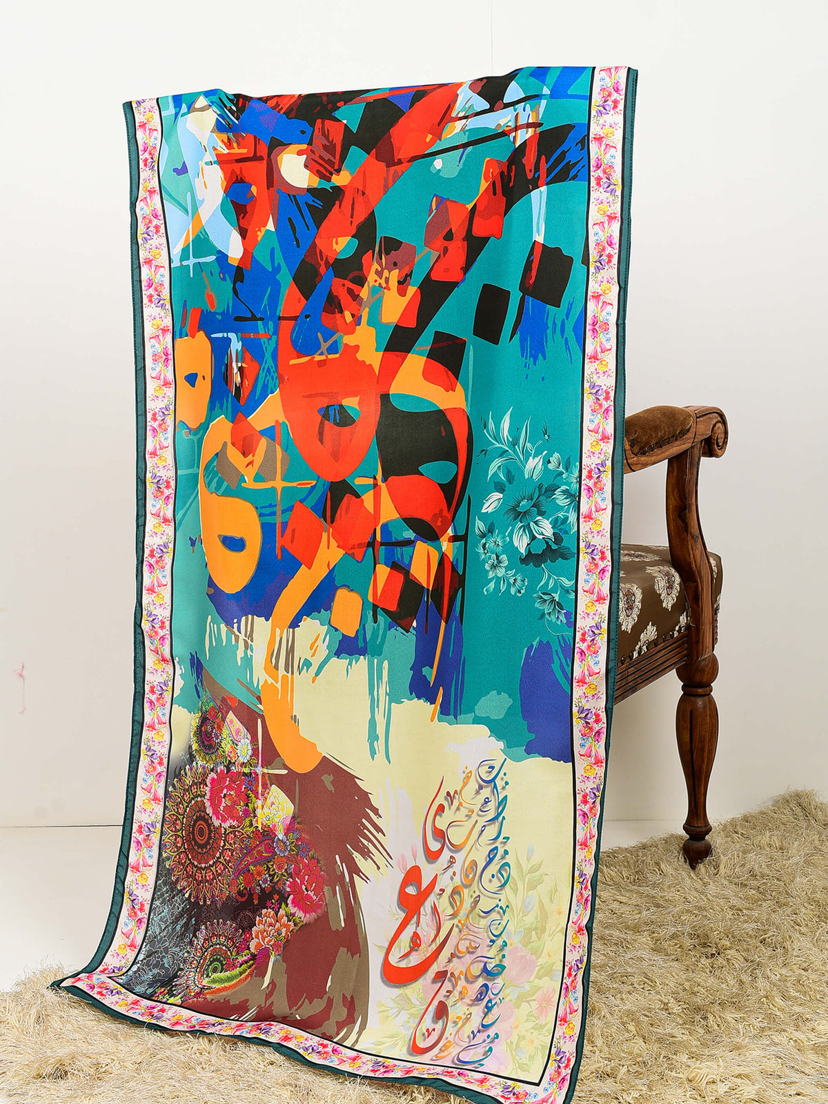 Waqt Ki Rangoli Stole