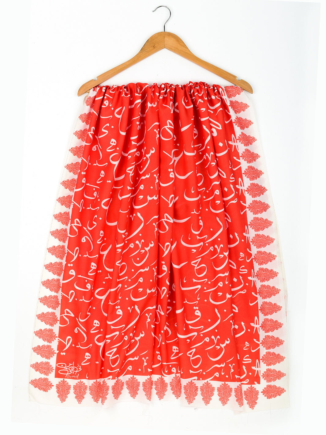 Be Qaida Silk Dupatta (Orange)