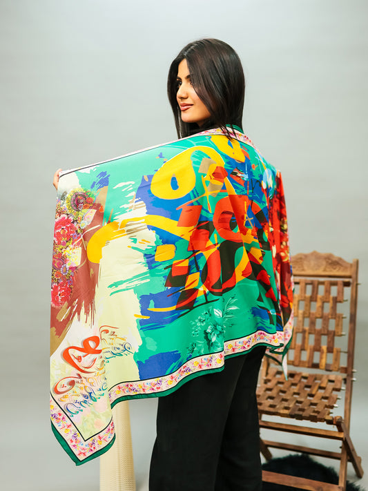 Waqt Ki Rangoli Stole