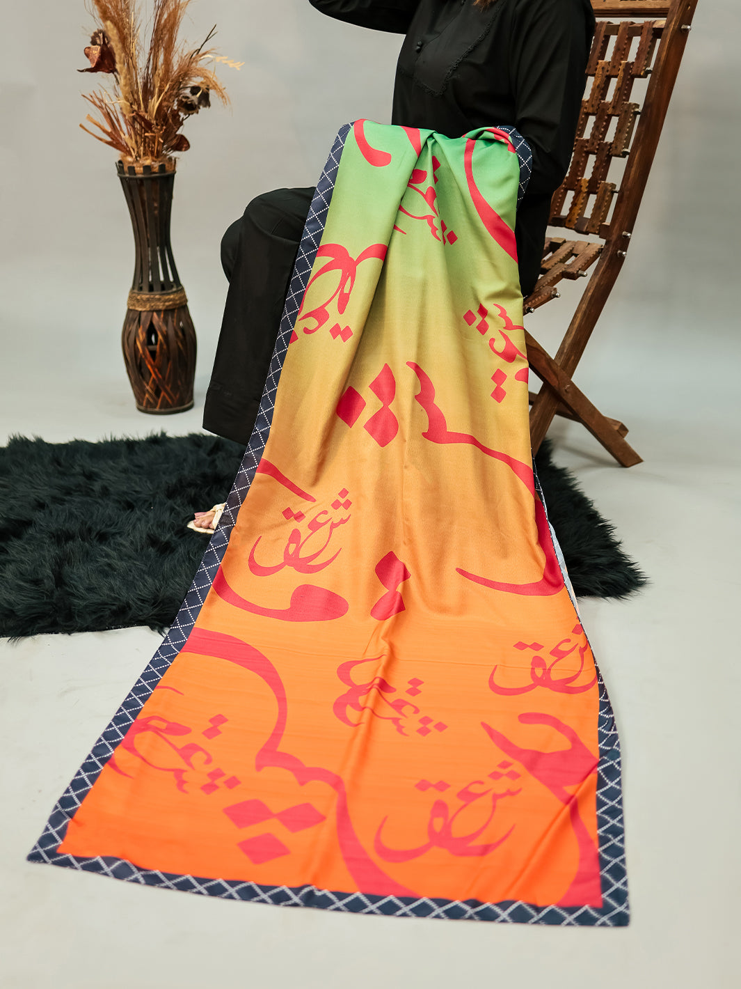 Ain Se Ishq (Pink) Stole