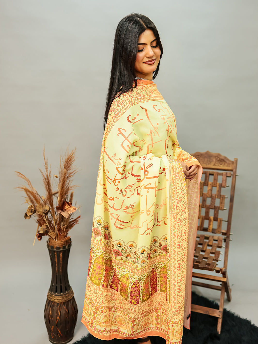Yakeen Voile Dupatta (Skin)