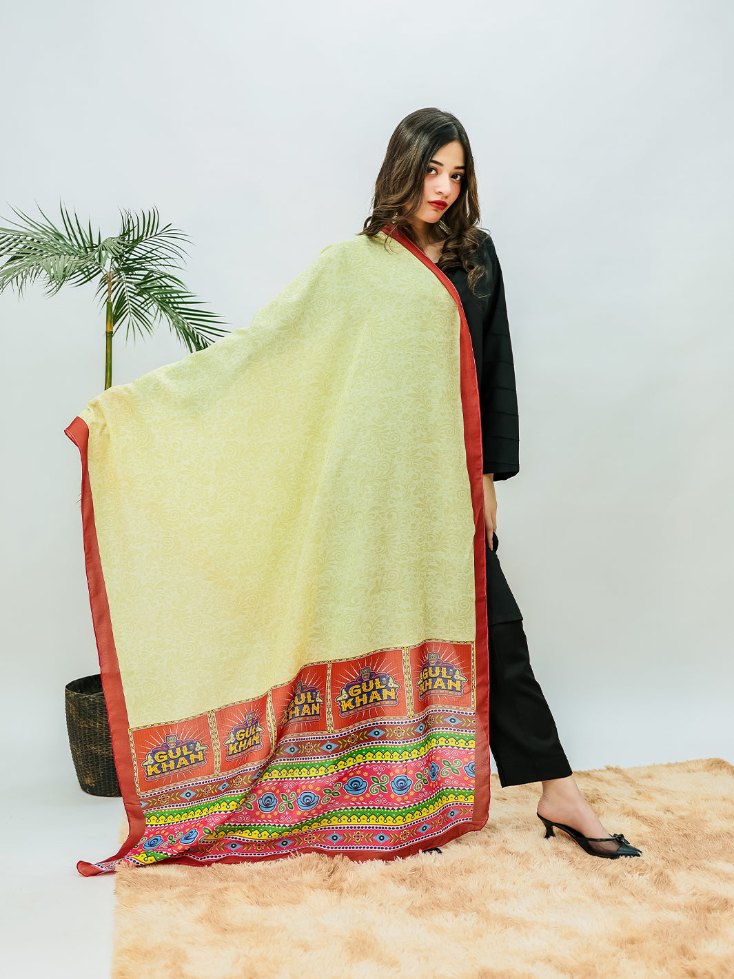 Gul Khan Voile Dupatta