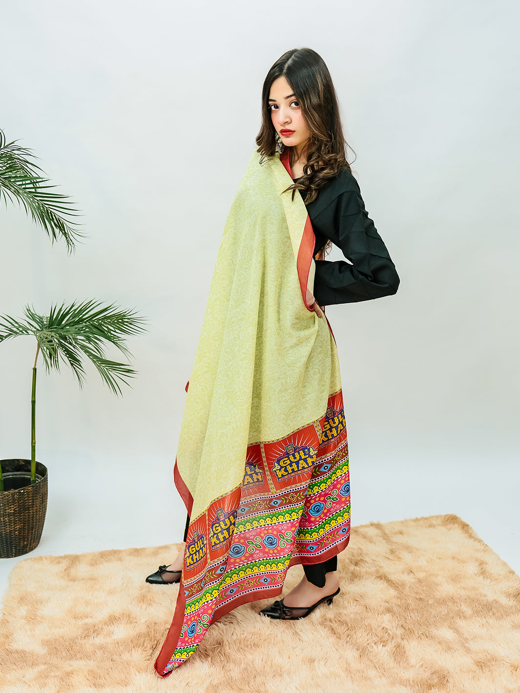 Gul Khan Voile Dupatta