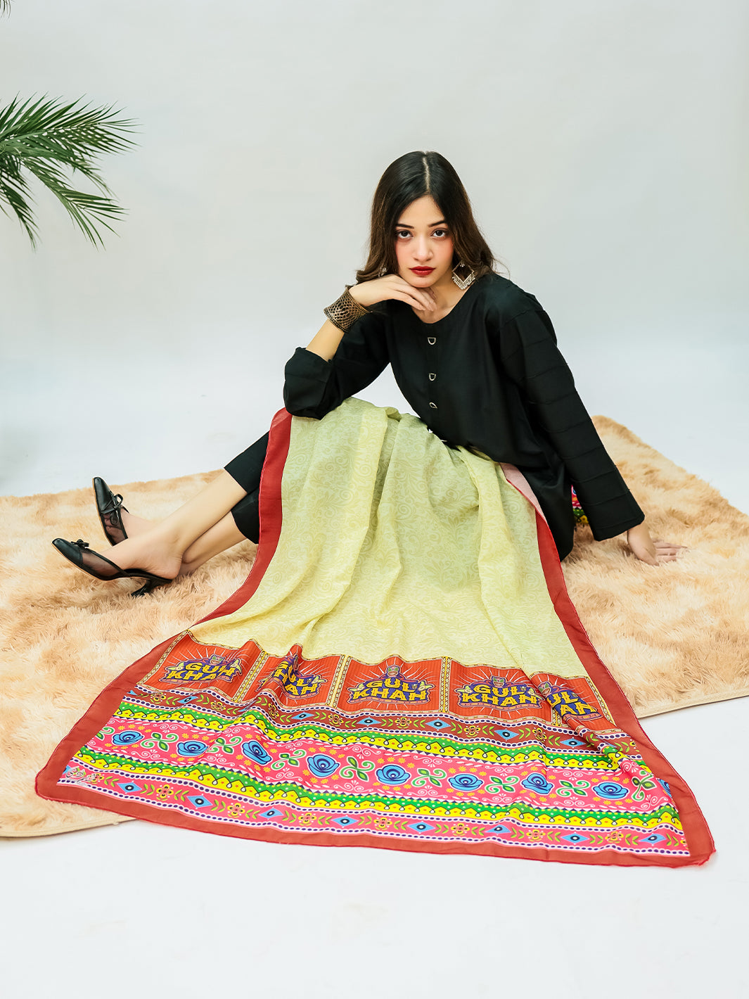 Gul Khan Voile Dupatta
