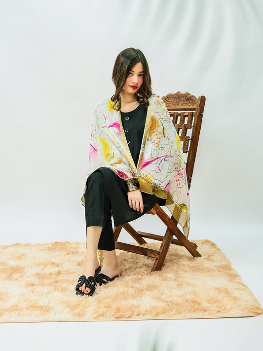 Rang jaa Stole (Pink)