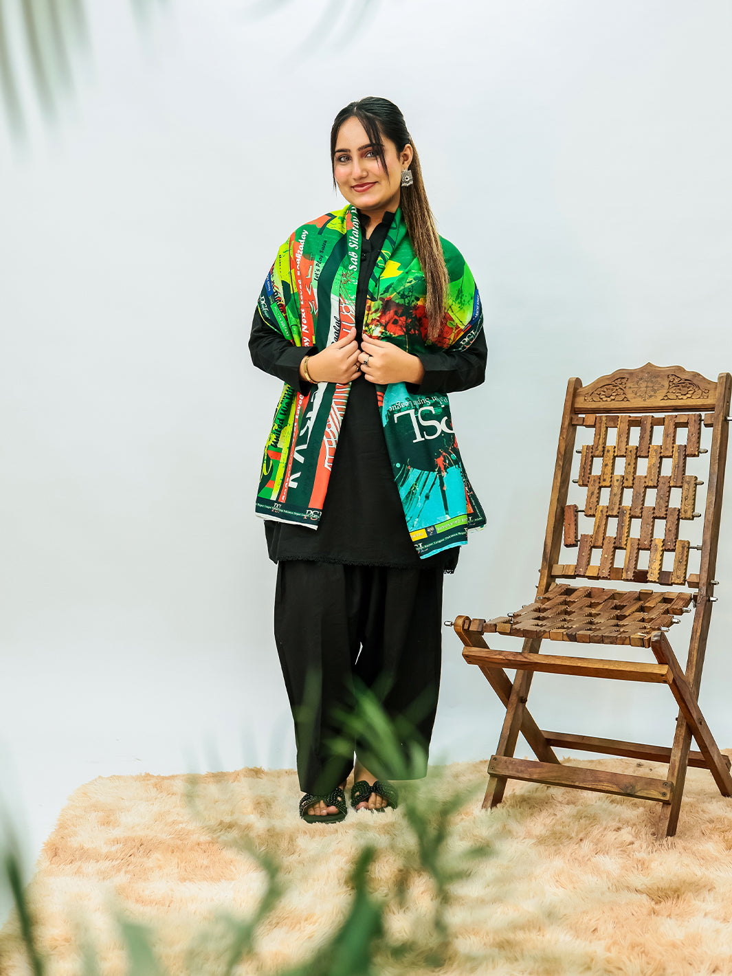 PSL Voile Dupatta- 001
