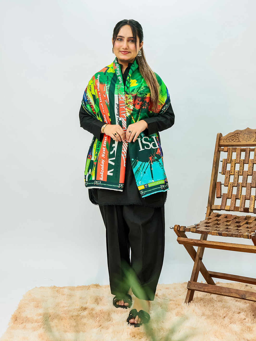 PSL Voile Dupatta- 001