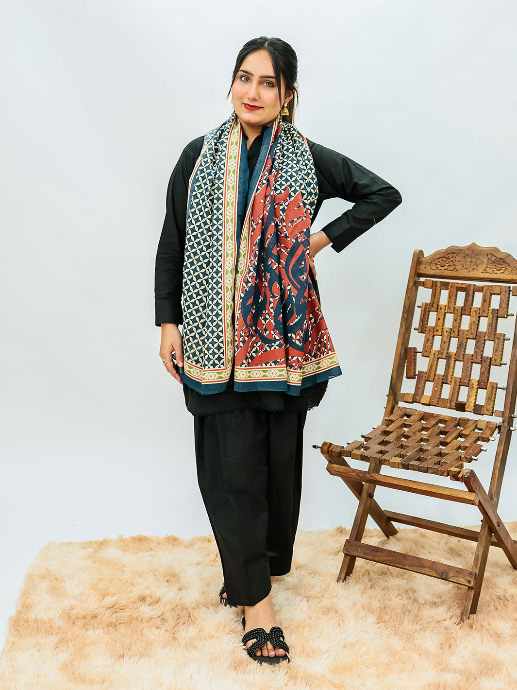 Faham Lawn Stole