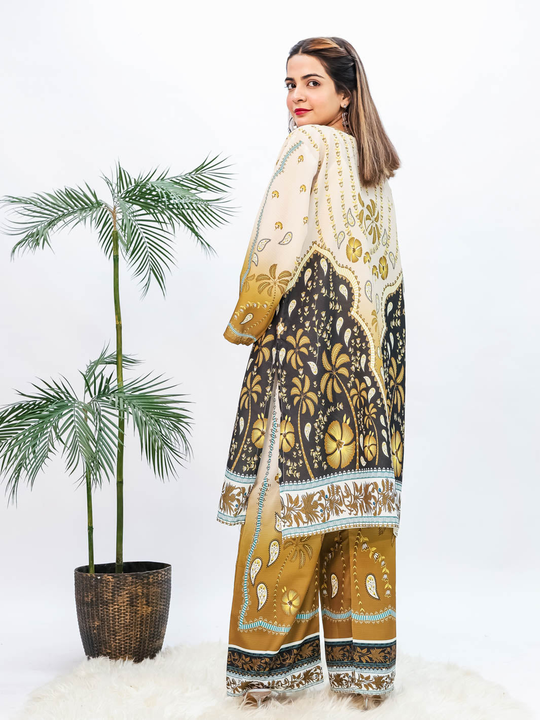 Olive Whisper Co-Ord Set