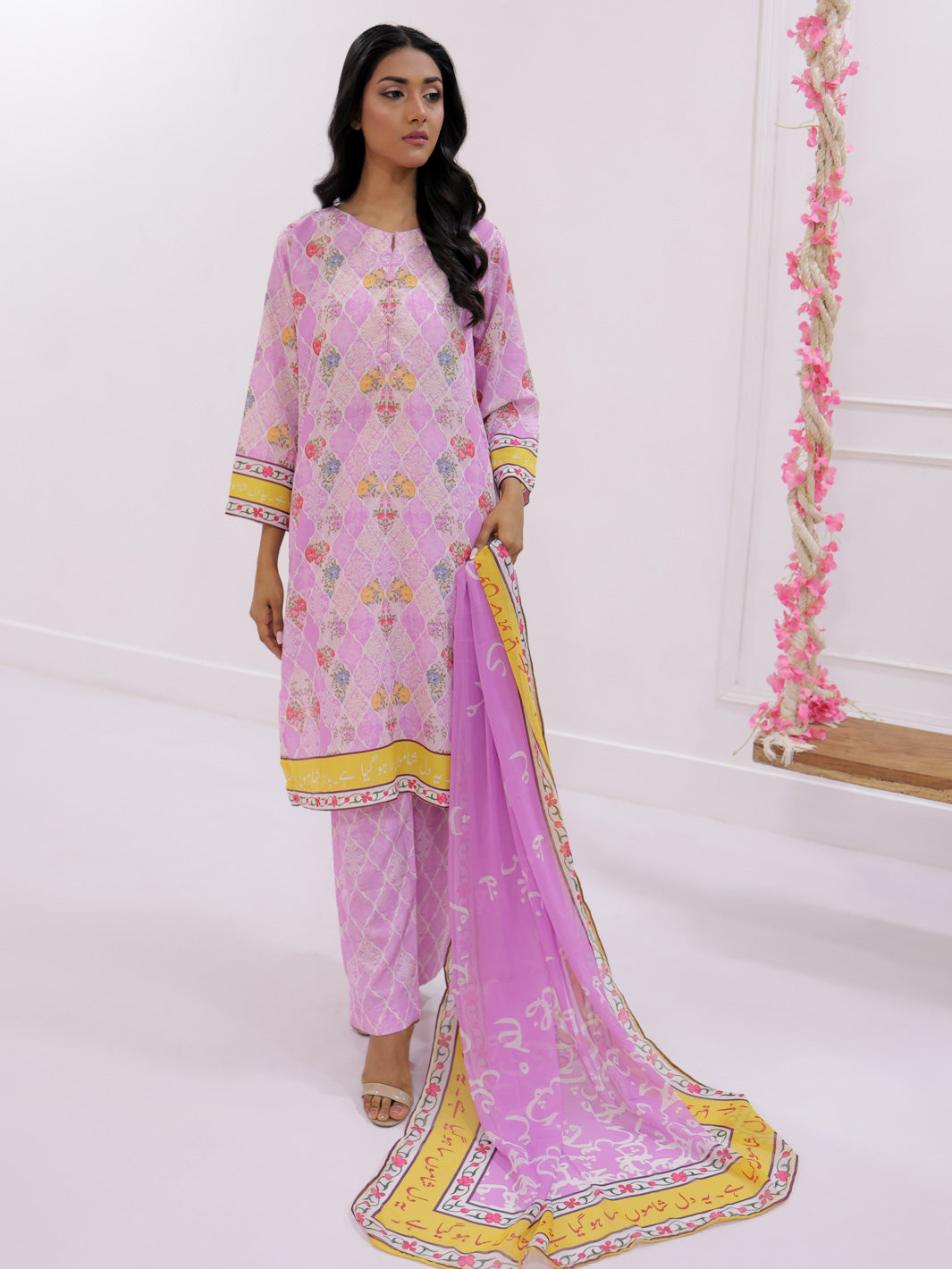 Noor Stitched 3 Pc